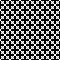 Black seamless abstract pattern. Overlay for background and backdrop. Ornamental design. PNG graphic illustration with transparent background.