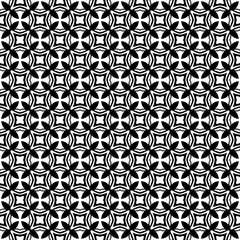 Black seamless abstract pattern. Overlay for background and backdrop. Ornamental design. PNG graphic illustration with transparent background.