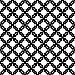 Black seamless abstract pattern. Overlay for background and backdrop. Ornamental design. PNG graphic illustration with transparent background.