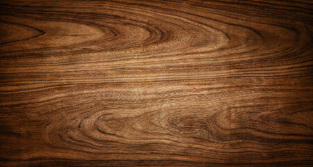 Dark wood texture background surface with old natural pattern. - obrazy, fototapety, plakaty