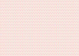 ニット模様の背景イラスト（赤グラデーション）