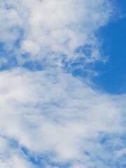 Obraz premium blue sky with clouds