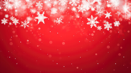 Obraz na płótnie Canvas Christmas background with snowflakes.