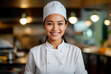 Joyful Culinary Expert With a Welcoming Smile