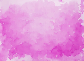 Obraz na płótnie Canvas Pink watercolor abstract background. Watercolor pink background. Abstract pink texture. 