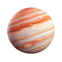 Planet Jupiter Isolated 