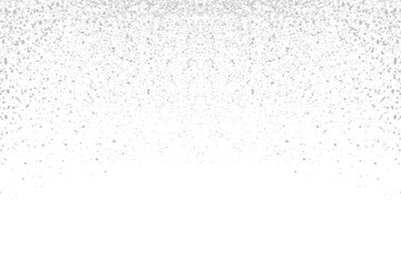 Realistic falling snowflakes isolated on transparent background. Vector illustration
 - obrazy, fototapety, plakaty
