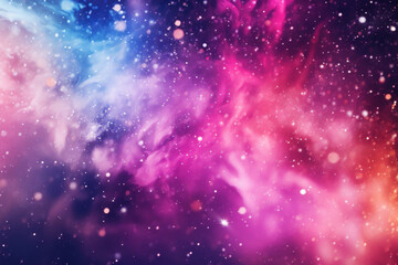 Naklejka premium Backdround vibrant blue, red, magenta pink hues. Minimalistic art concept.