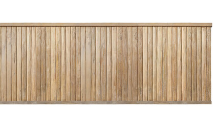 Vertical wooden slats texture for interior decoration, Texture wallpaper background, backdrop Texture for Architectural 3D rendering. isolated on transparent background . PNG, cutout, or clipping path