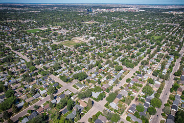 Adelaide / Churchill Aerial in Saskatoon