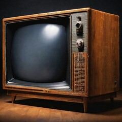 old tv set