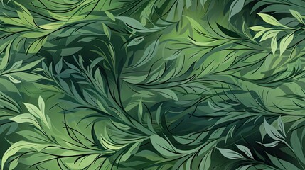  a close up of a green leafy plant with lots of leaves on the bottom of the image and the top of the leaves on the bottom of the image.  generative ai