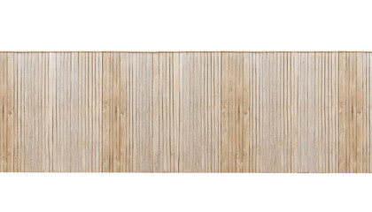 a wall, fence, picket stylish wooden garden wall panel, barrier, or border, isolated on a transparent background. PNG, cutout, or clipping path. - Powered by Adobe
