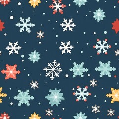 "Understated Beauty: Snowflake Minimal Design for the Season" Generativ AI.