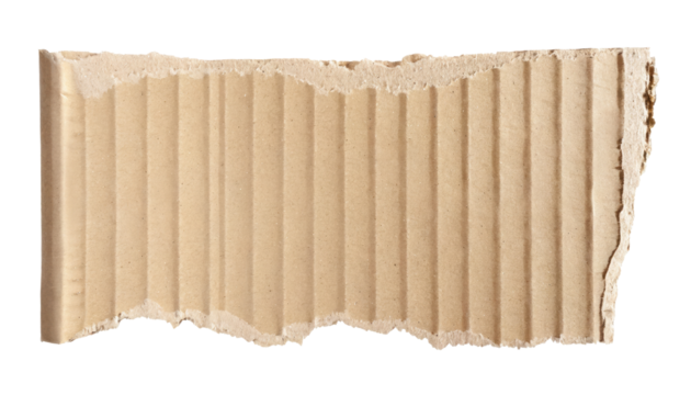 brown cardboard torn png