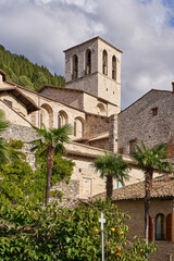 Fototapeta na wymiar The medieval town of Gubbio, Umbria, Italy