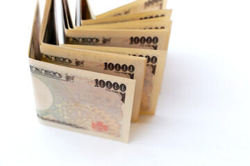 Japanese banknote 10000 yen, Japanese money
