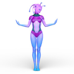 女性エイリアン