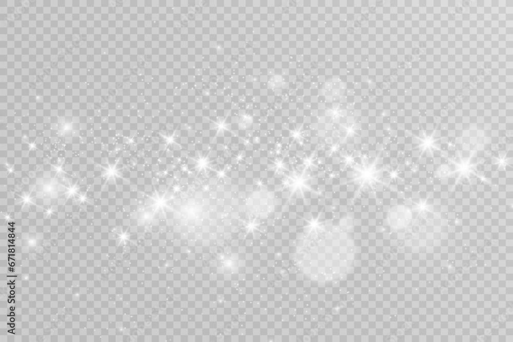 Aufkleber brilliant dust vector shine. glittering shiny ornaments for background. vector illustration.