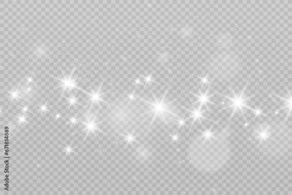 Aufkleber brilliant dust vector shine. glittering shiny ornaments for background. vector illustration.