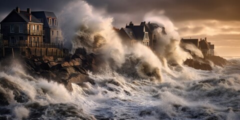 Severe Storms and Huge Waves Threaten to Reshape Lives and Coastal Regions in France, Highlighting the Urgent Need for Climate Resilience