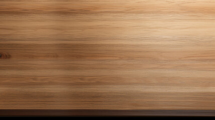 wooden table background. background of barrel shape, free, empty, space. generative ai