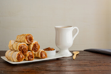 Typical Argentine food that is enjoyed at tea time.