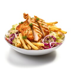 French Fries w Chicken