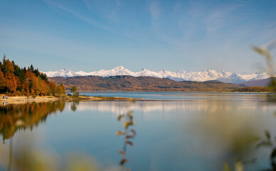 Obraz premium lake in the mountains