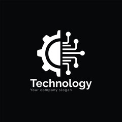Technology Logo Template Vector Design Images