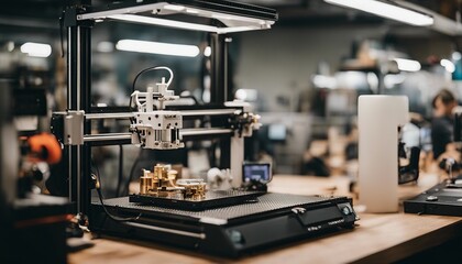 Innovative Makerspace: Collaborative Design and 3D Printing in Action