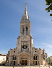 Fototapeta na wymiar Gap Cathedral Roman Catholic church located in town of Gap, Hautes-Alpes, France