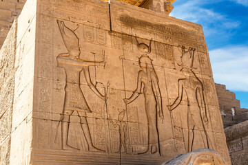 Dendera temple in Luxor, Egypt