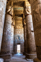 Dendera temple in Luxor, Egypt