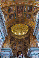 interior of the hagia sophia country