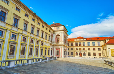 Obraz premium Michna Palace (Tyrs House) in Mala Strana, Prague, Czechia