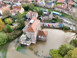 storm cerion, Stamford Bridge flooded Disaster Zone Extreme weather