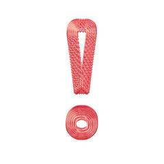 Symbol made of pink dollar signs © oleg
