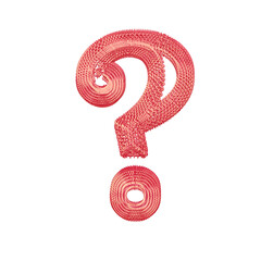 Symbol made of pink dollar signs © oleg