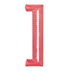 Symbol made of pink dollar signs © oleg