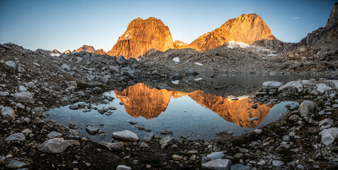Sunrise at Bugaboo Provincial Park