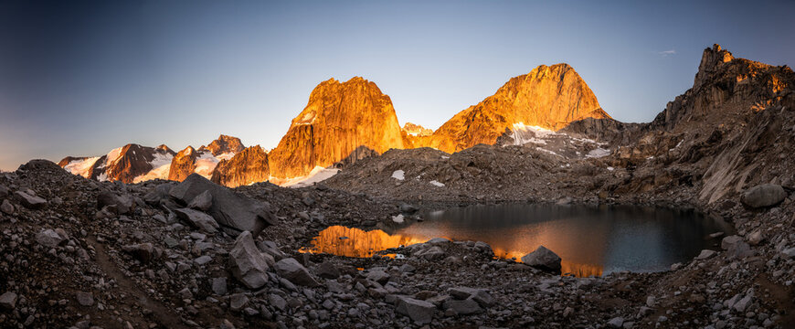 Sunrise at Bugaboo Provincial Park