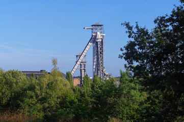 Kopalnia węgla C-Mine w Belgii w mieście Genk. Europa Zachodnia.
