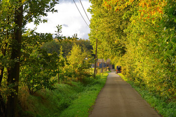 Wieś Miskom w Belgii.