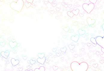 Heart pattern background