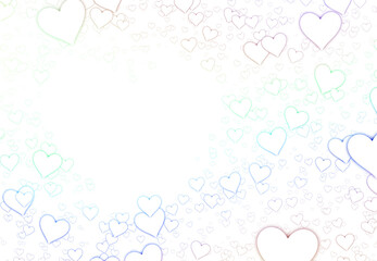 Heart pattern background
