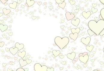 Heart pattern background