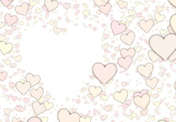 Heart pattern background