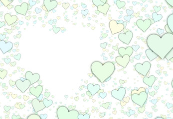 Heart pattern background