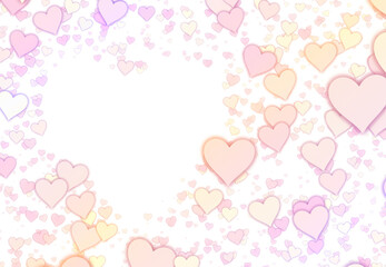 Heart pattern background